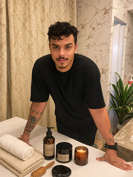 Matheus Massagem Relaxante em Santos | Matheus Terapeuta Tântrico